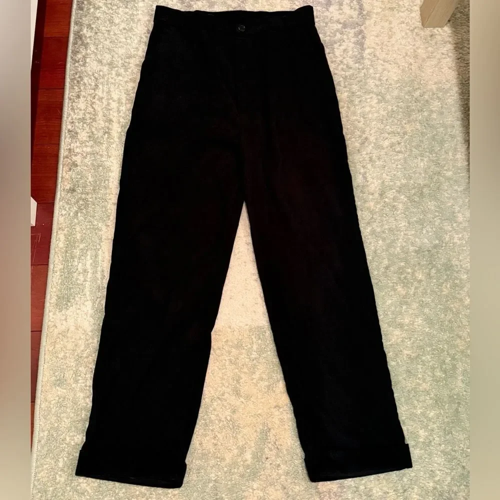 Black SHEIN corduroy pants